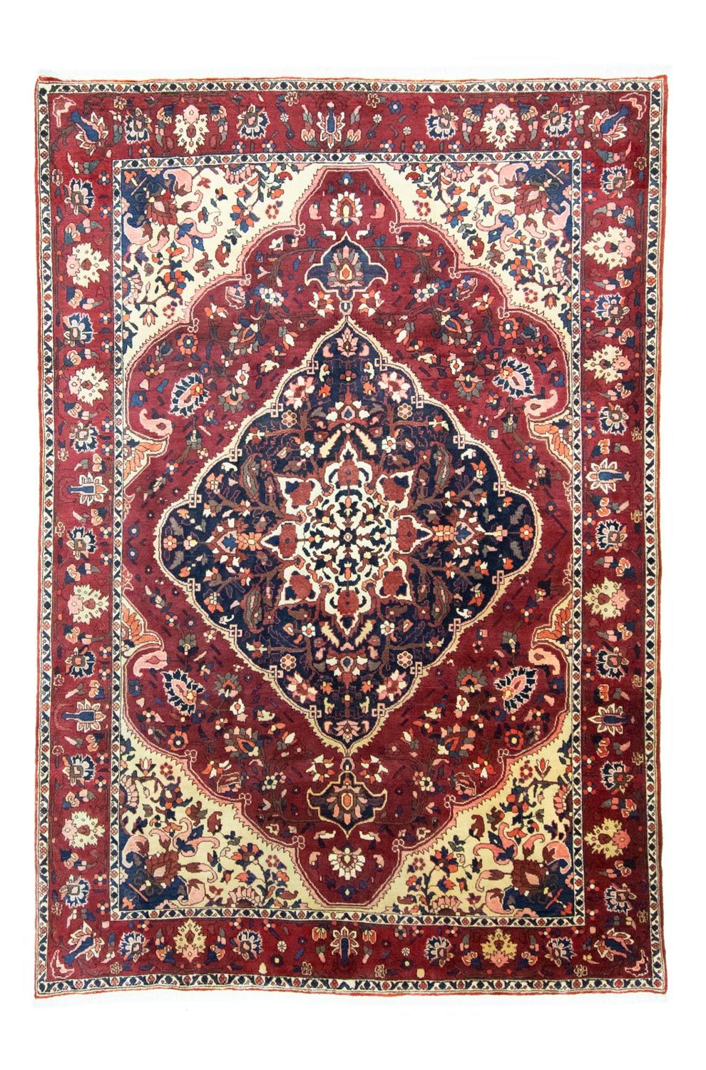 Persisk tæppe - Nomadisk - 302 x 207 cm - rød