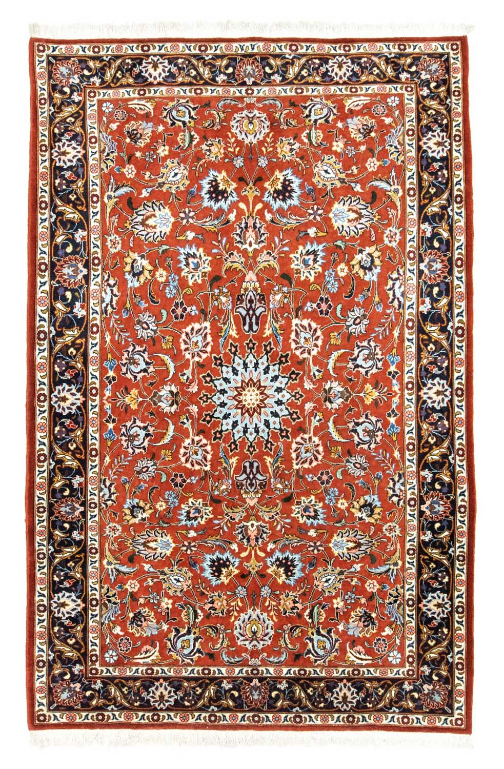 Persisk tæppe - Tabriz - 226 x 141 cm - rust