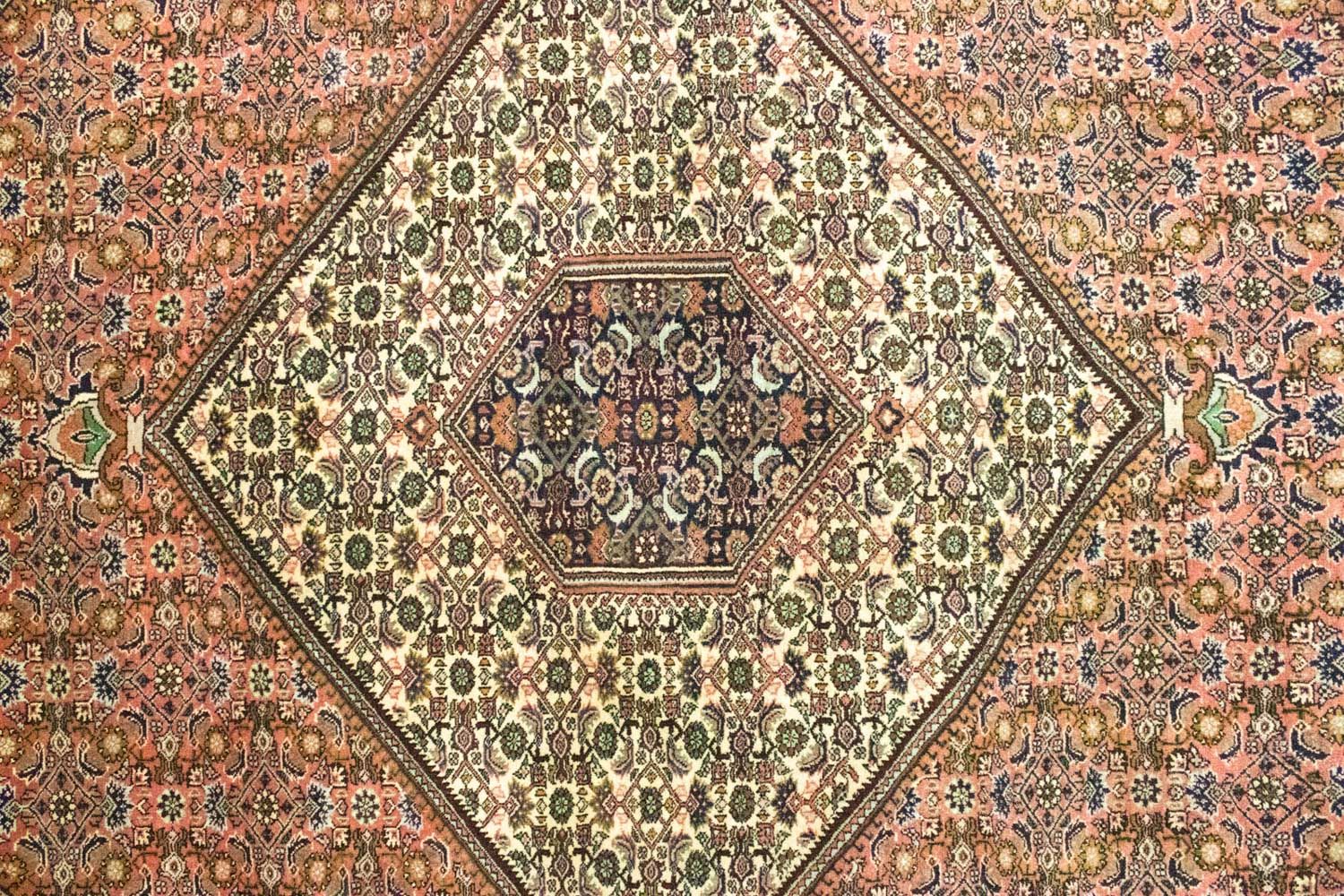 Persisk tæppe - Bijar - 310 x 200 cm - rød