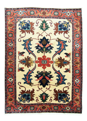 Persisk tæppe - Nomadisk - 270 x 203 cm - beige