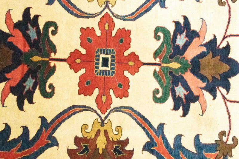 Persisk tæppe - Nomadisk - 270 x 203 cm - beige