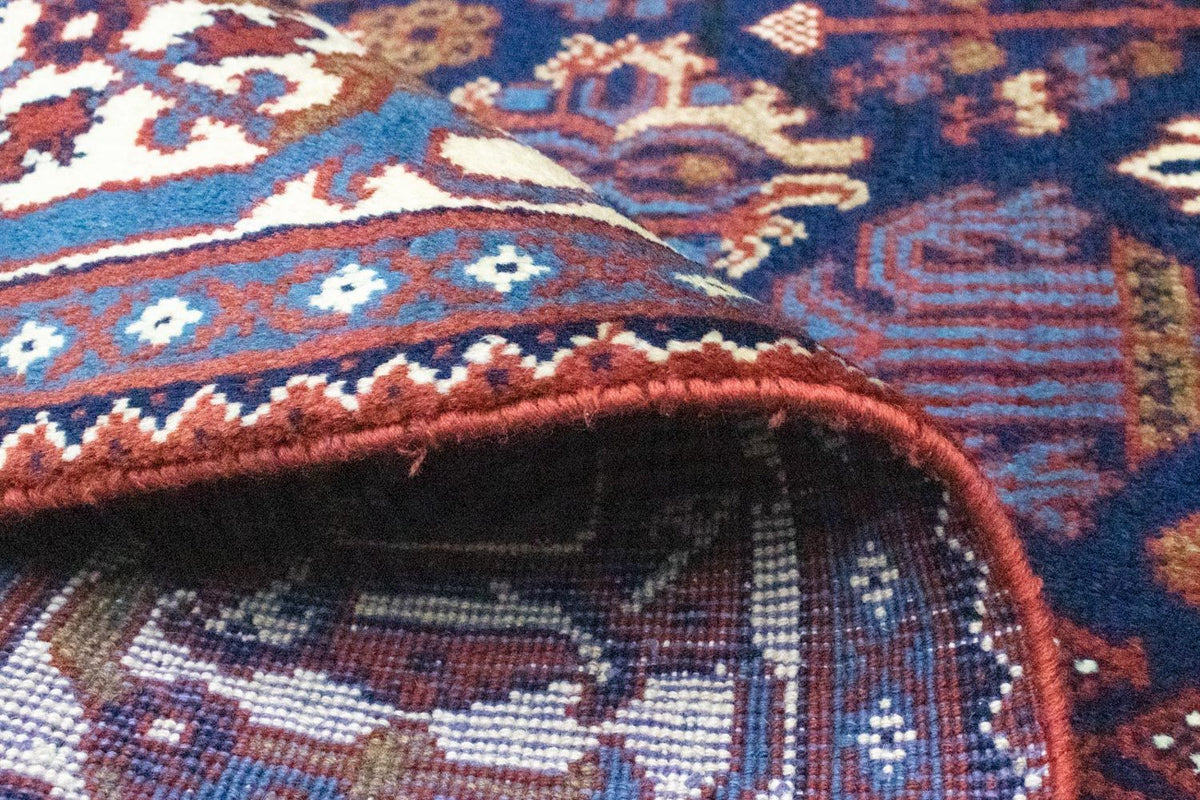 Persisk tæppe - Nomadisk - 260 x 202 cm - blå