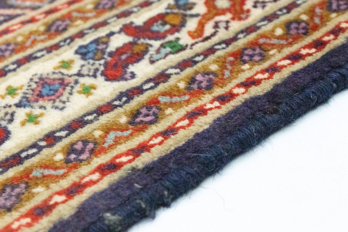 Løber Persisk tæppe - Bijar - 197 x 57 cm - blå