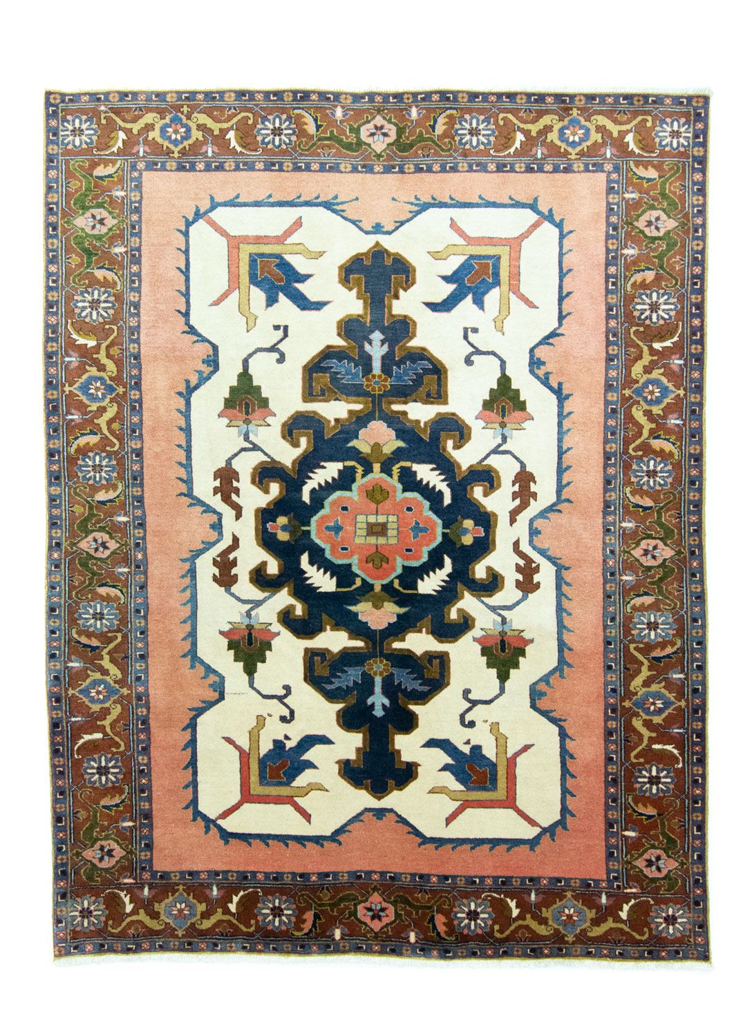Persisk tæppe - Nomadisk - 263 x 202 cm - beige