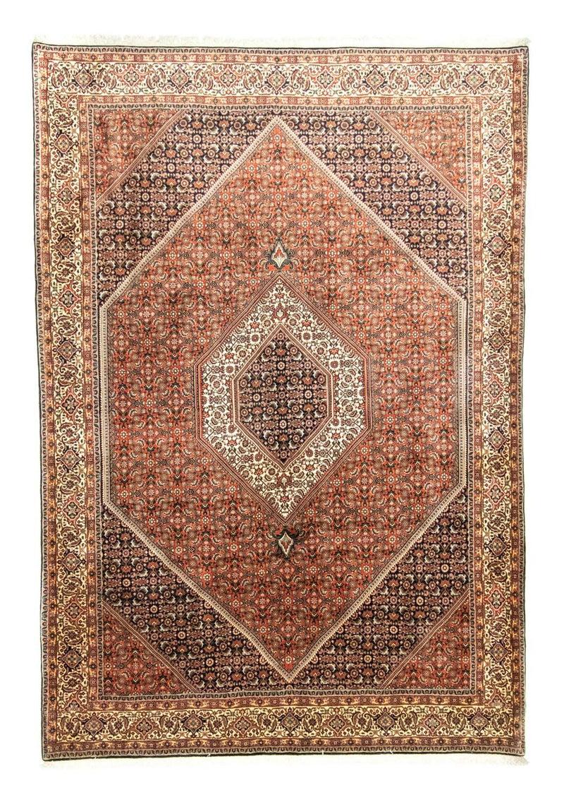 Persisk tæppe - Bijar - 305 x 210 cm - rød