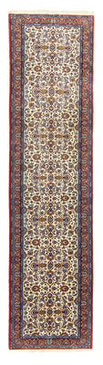 Løber Persisk tæppe - Isfahan - Premium - 364 x 90 cm - beige