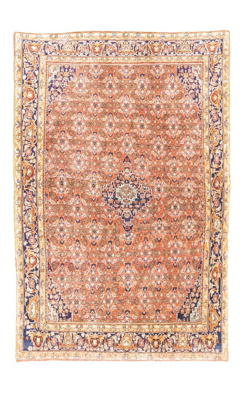 Persisk tæppe - Bijar - 222 x 150 cm - rust