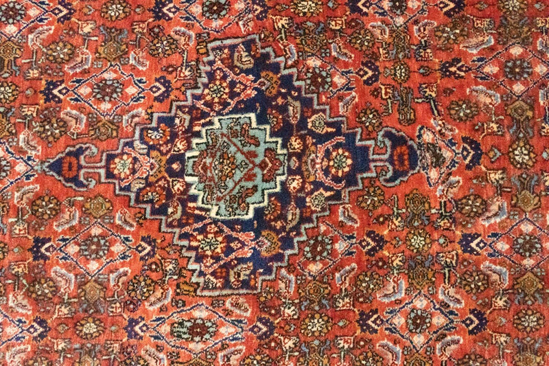 Persisk tæppe - Bijar - 222 x 150 cm - rust
