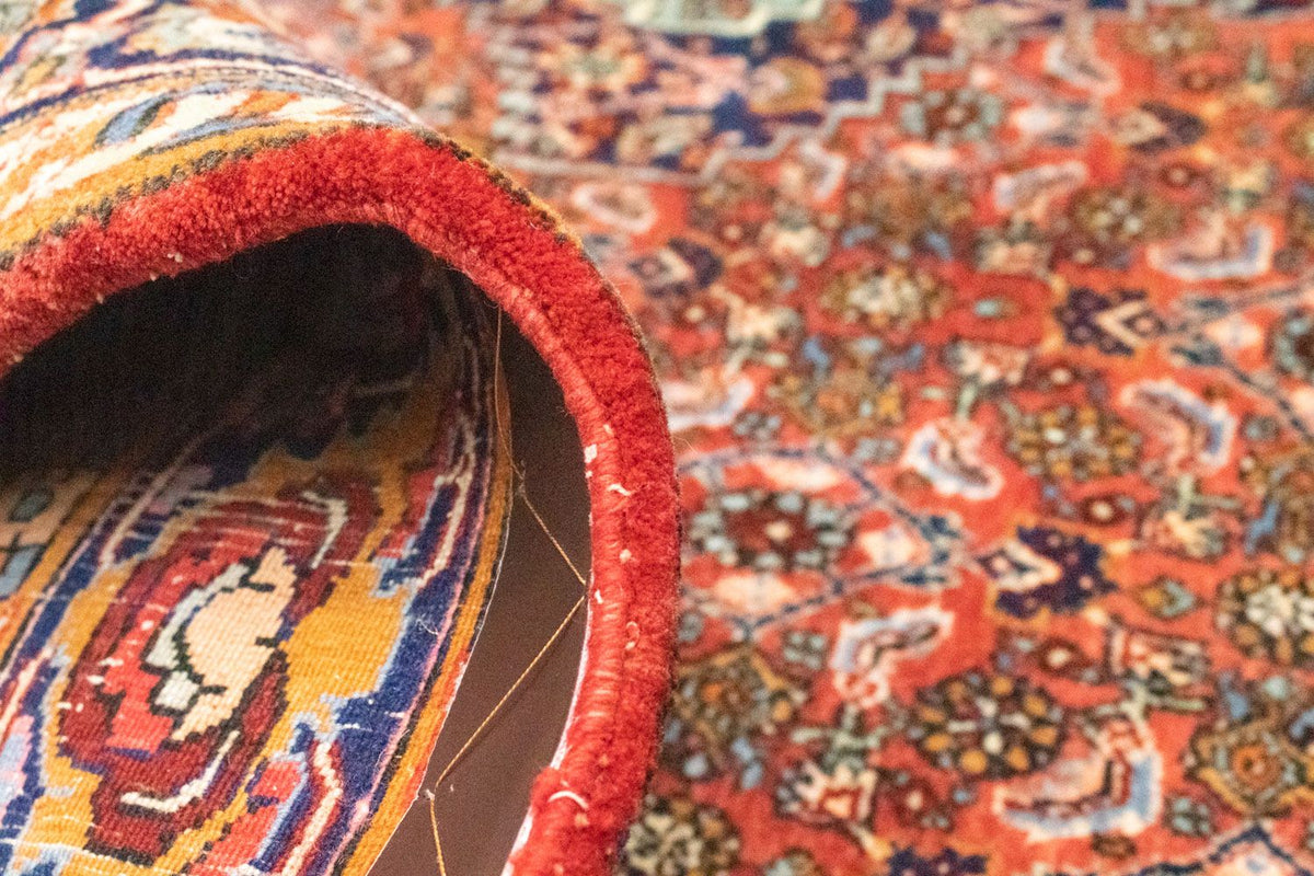 Persisk tæppe - Bijar - 222 x 150 cm - rust