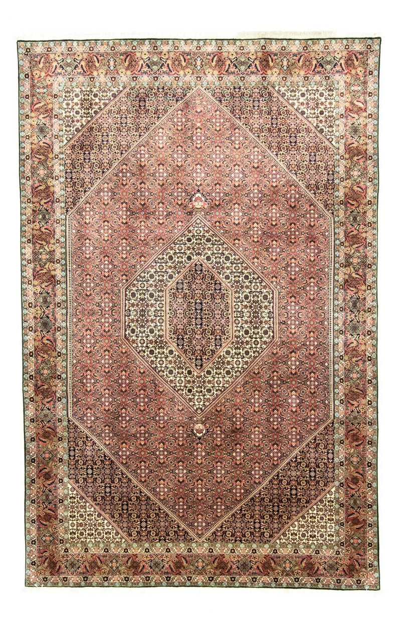 Persisk tæppe - Bijar - 300 x 200 cm - rød