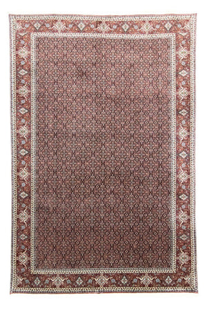 Persisk tæppe - Bijar - 300 x 200 cm - blå