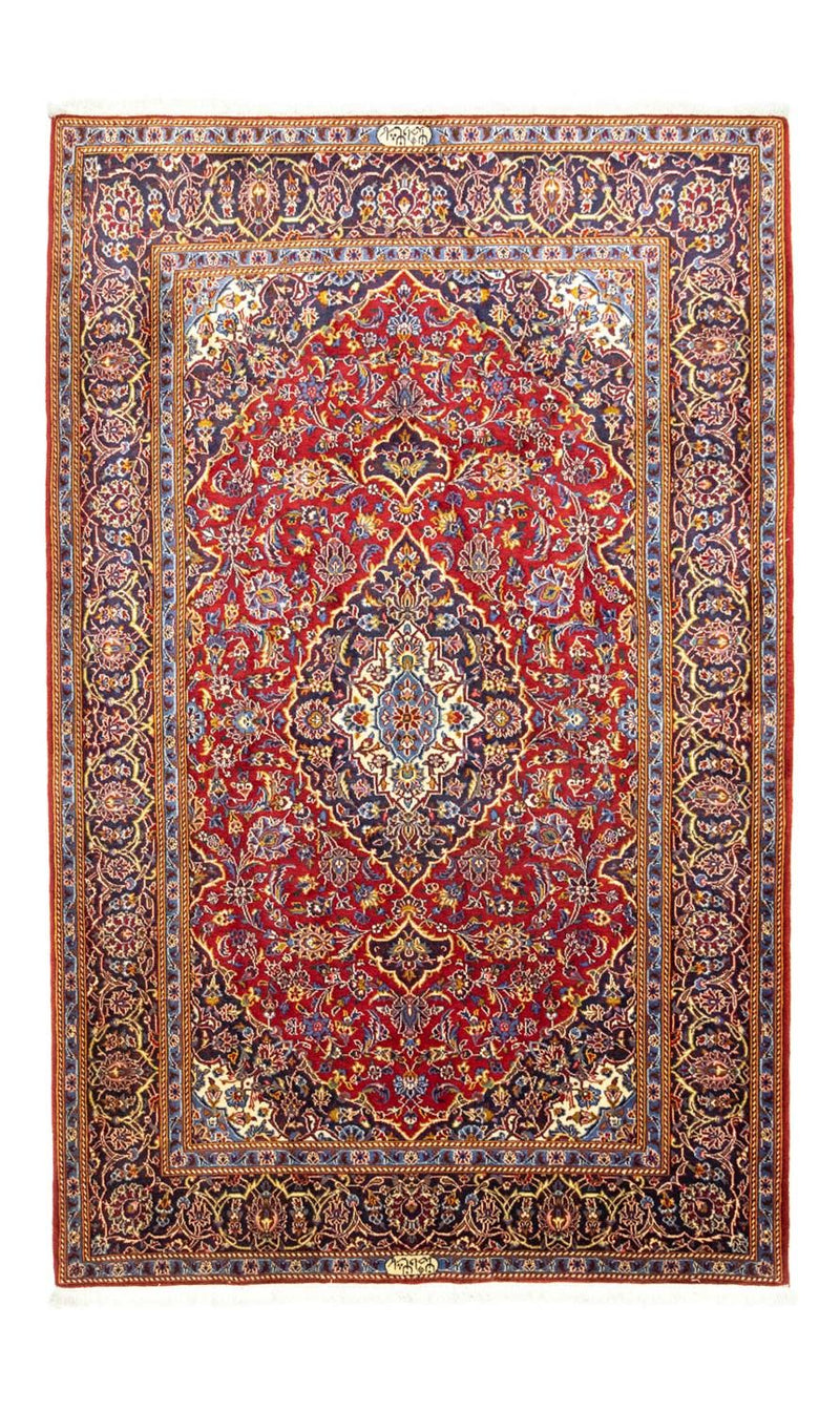 Persisk tæppe - Keshan - 222 x 138 cm - rød