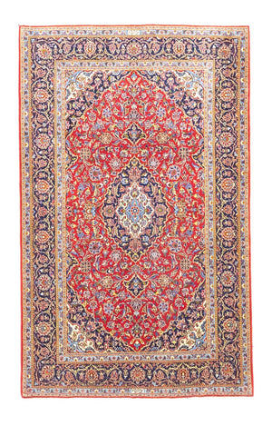 Persisk tæppe - Keshan - 228 x 142 cm - rød