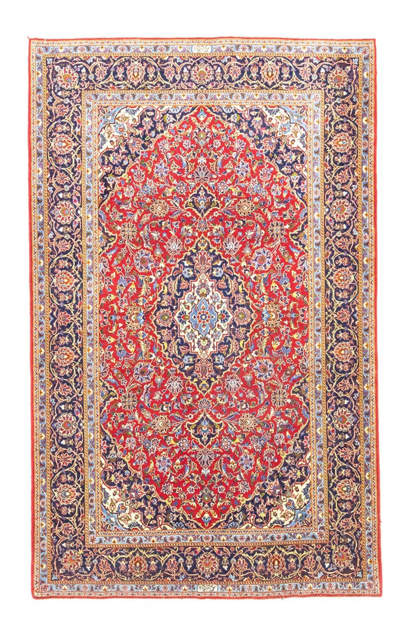 Persisk tæppe - Keshan - 228 x 142 cm - rød