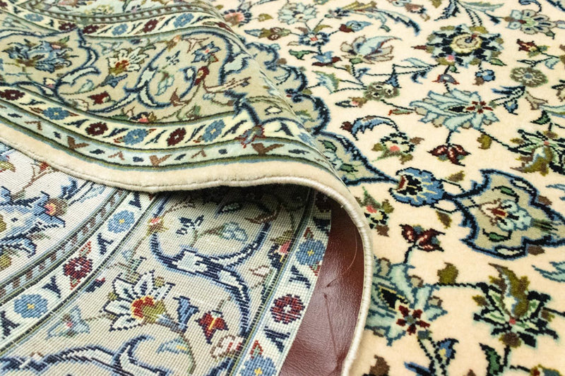 Persisk tæppe - Keshan - 185 x 120 cm - beige