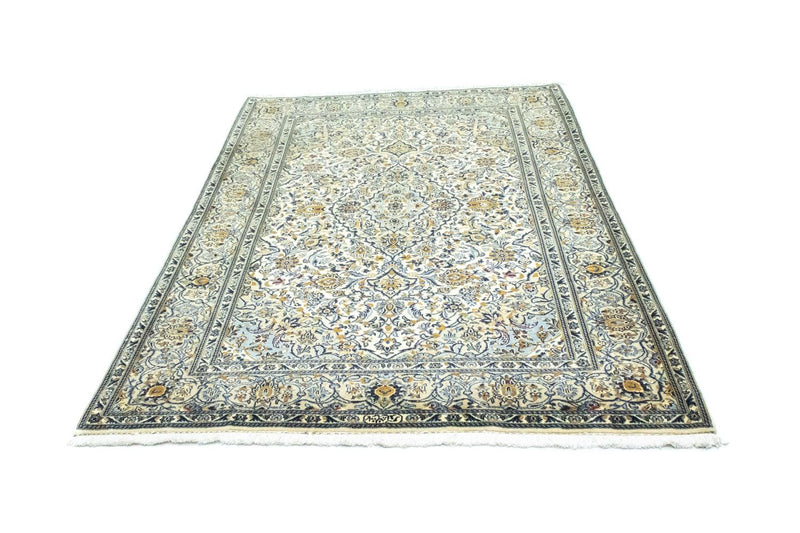 Persisk tæppe - Keshan - 210 x 143 cm - beige