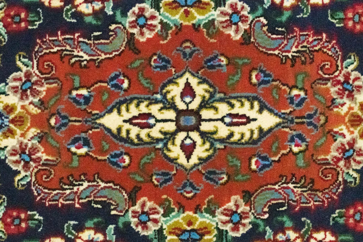 Løber Persisk tæppe - Ghom - 164 x 51 cm - blå