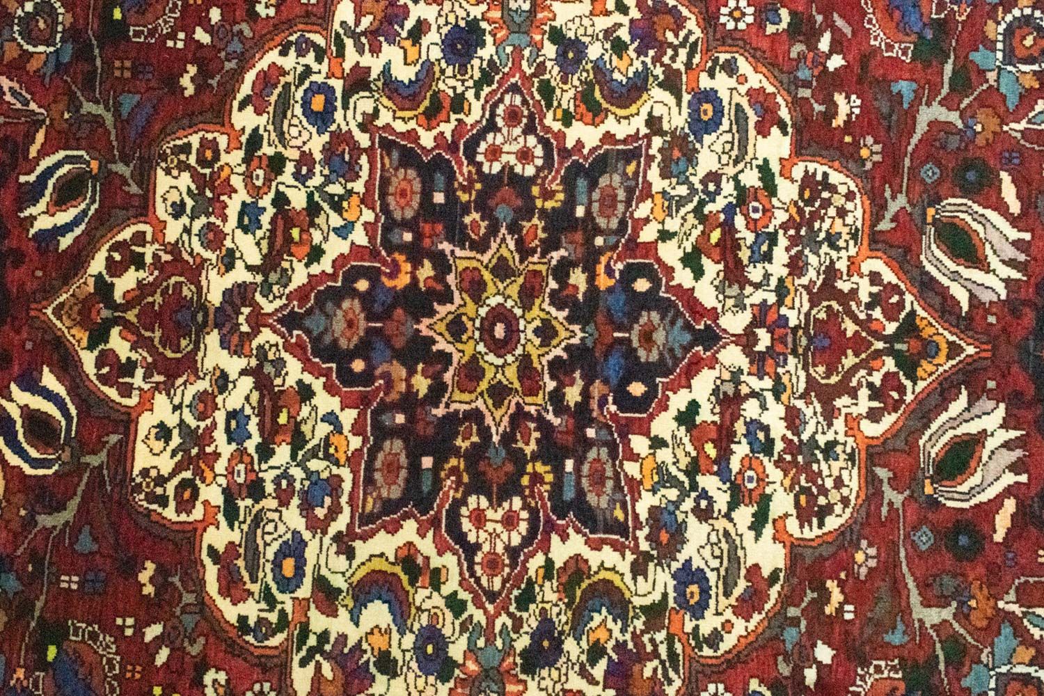 Persisk tæppe - Nomadisk - 300 x 212 cm - rød