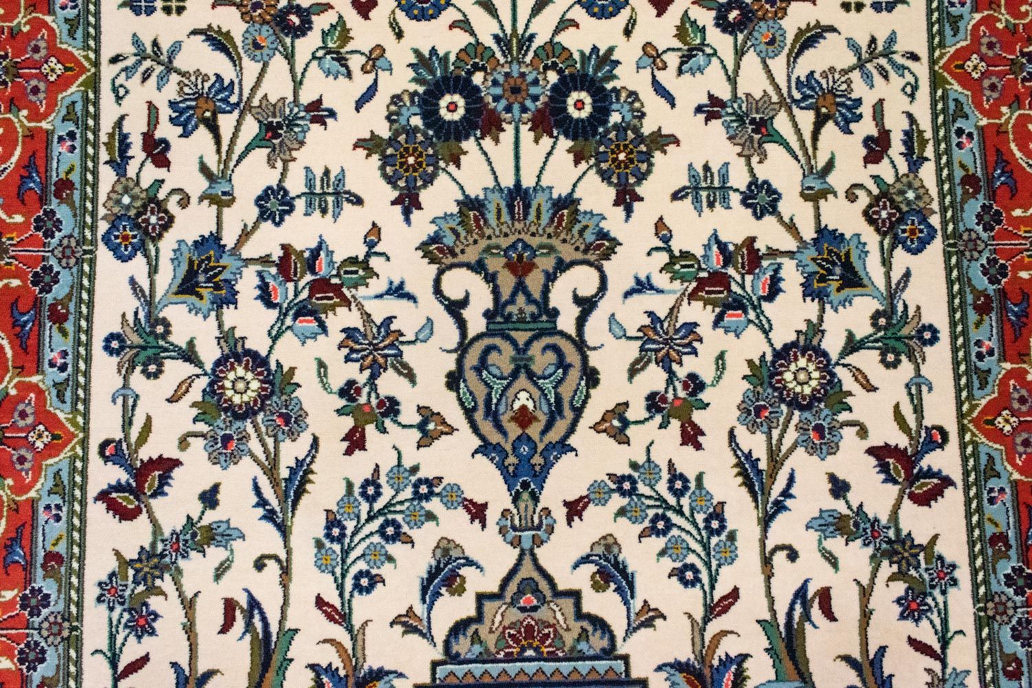 Persisk tæppe - Tabriz - 215 x 141 cm - beige