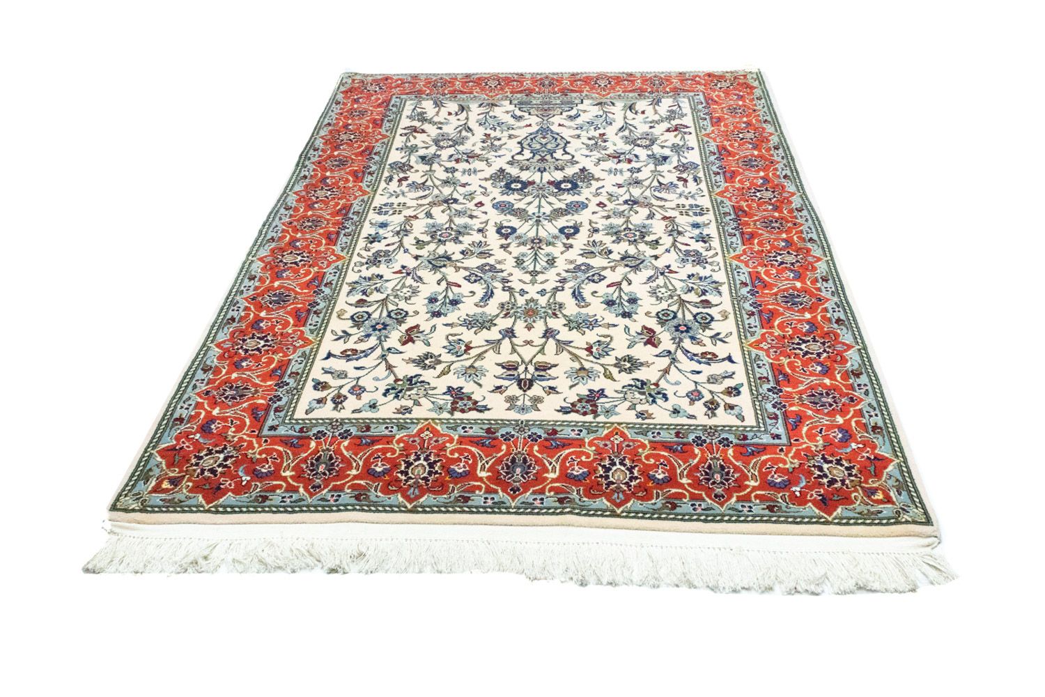 Persisk tæppe - Tabriz - 215 x 141 cm - beige
