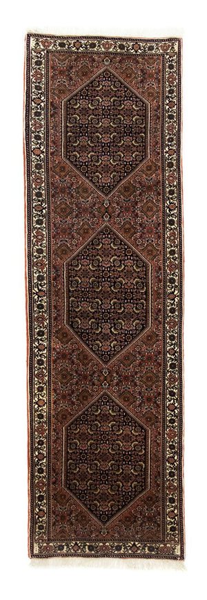 Løber Persisk tæppe - Bijar - 237 x 69 cm - brun
