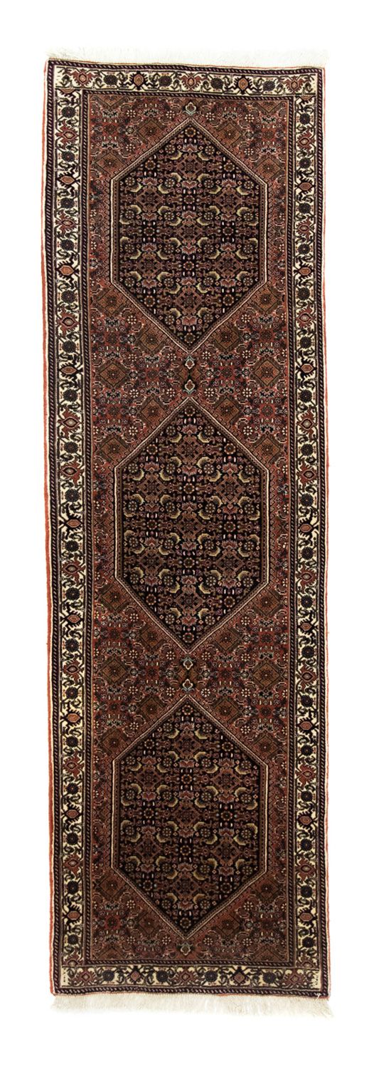 Løber Persisk tæppe - Bijar - 237 x 69 cm - brun