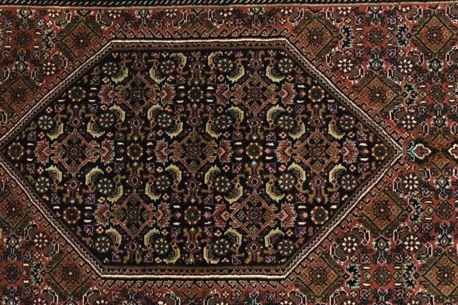 Løber Persisk tæppe - Bijar - 237 x 69 cm - brun