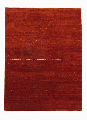 Gabbeh-tæppe - Indus - 199 x 148 cm - rød