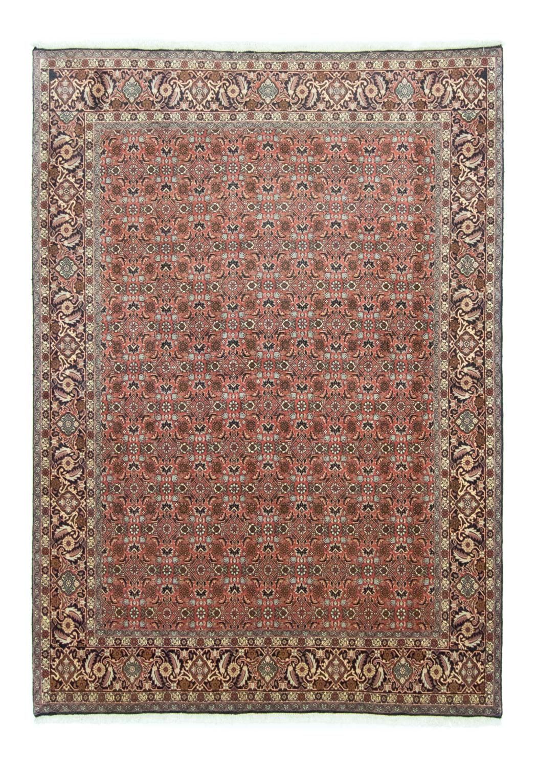 Persisk tæppe - Bijar - 243 x 174 cm - blå