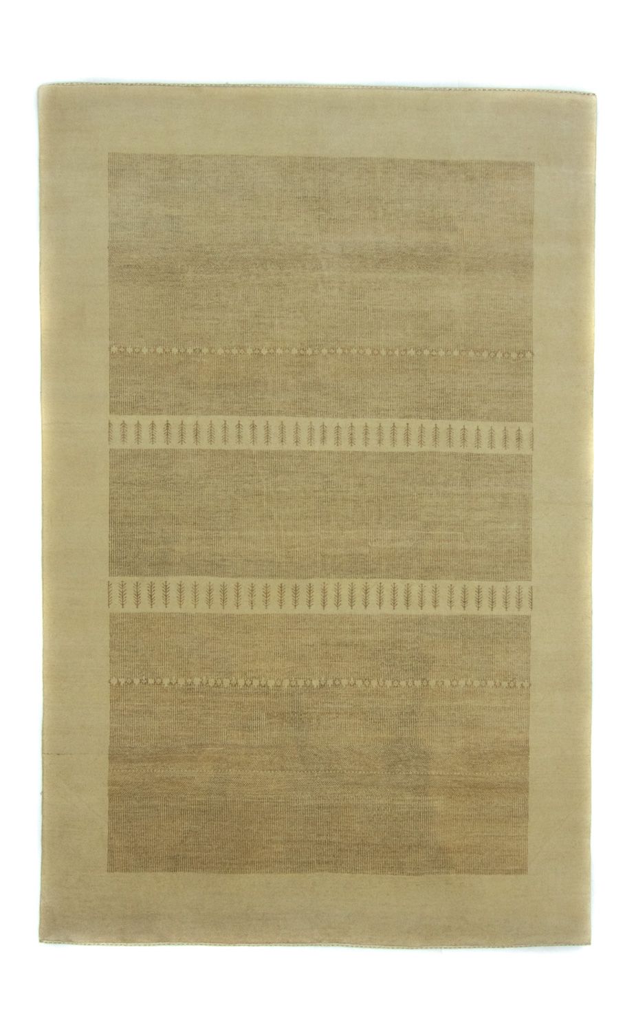 Gabbeh-tæppe - Indus - 304 x 197 cm - beige