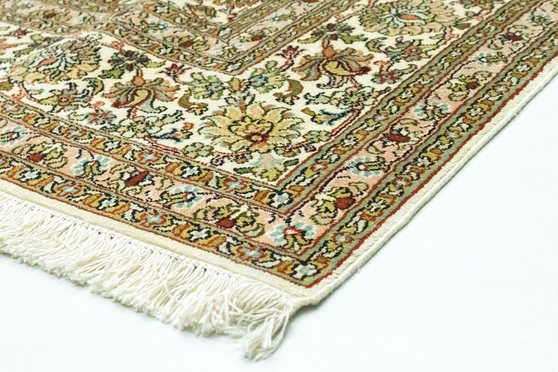 Silketæppe - Kashmir Silk - 274 x 184 cm - beige