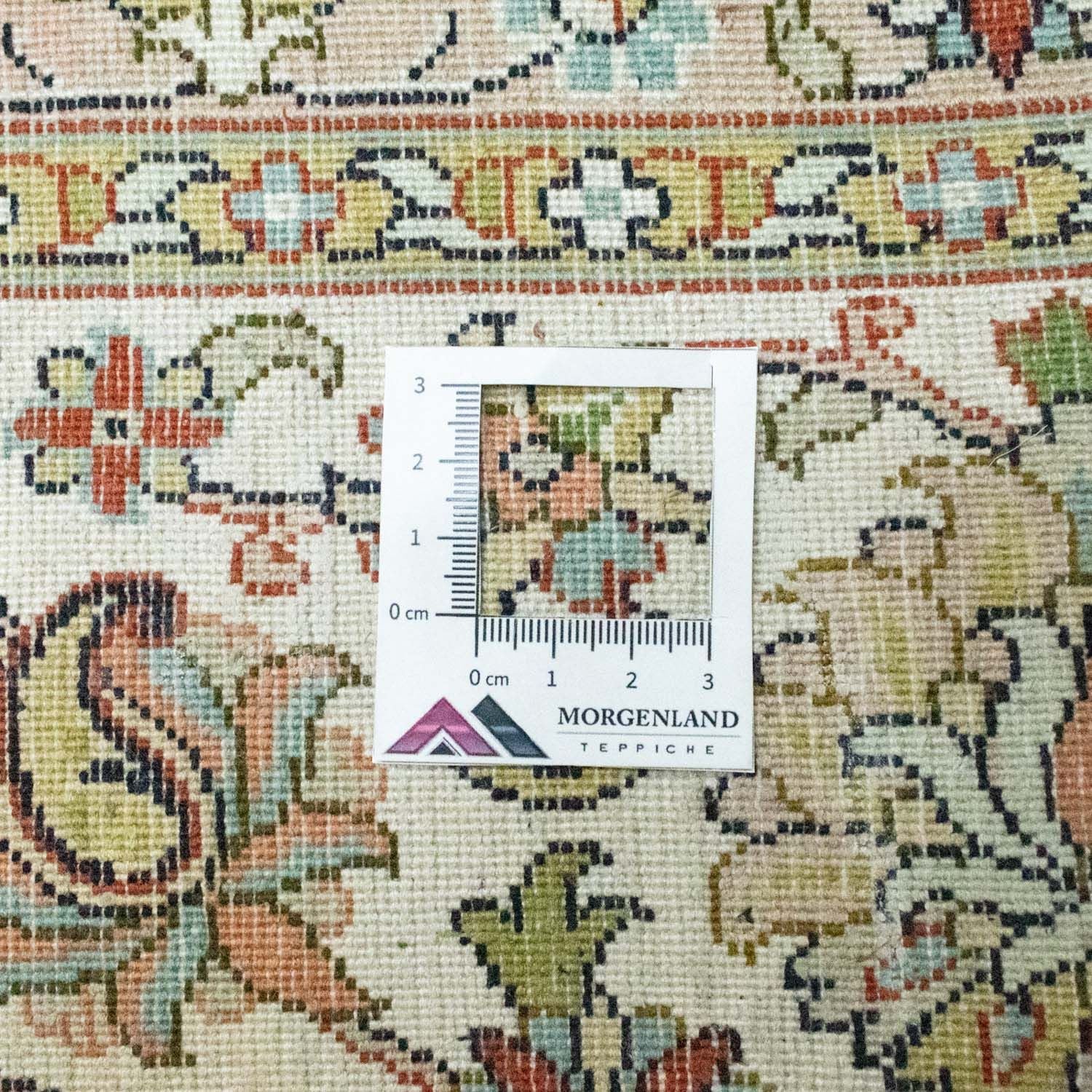 Silketæppe - Kashmir Silk - 274 x 184 cm - beige