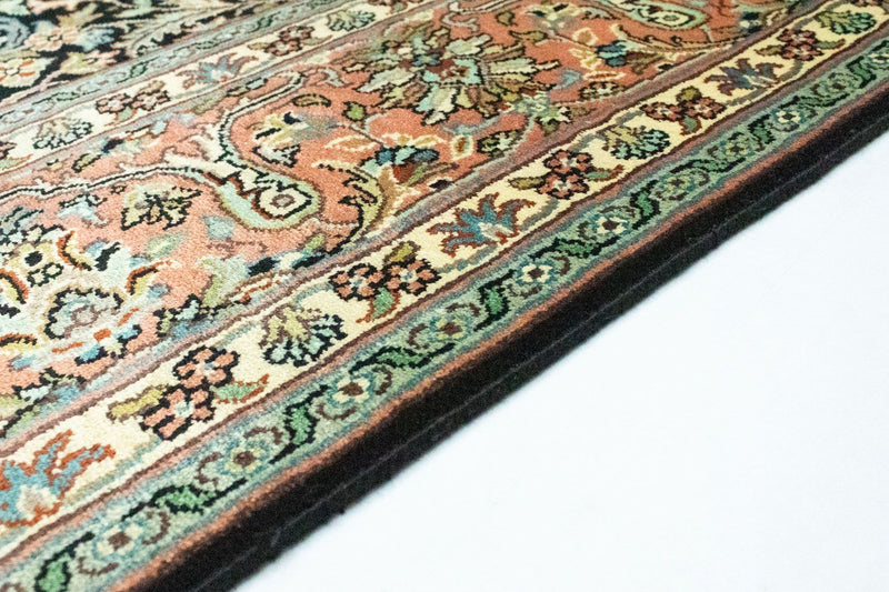 Silketæppe - Kashmir Silk - 315 x 214 cm - blå