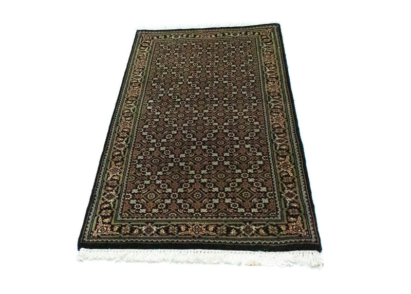 Persisk tæppe - Bijar - 135 x 69 cm - sort