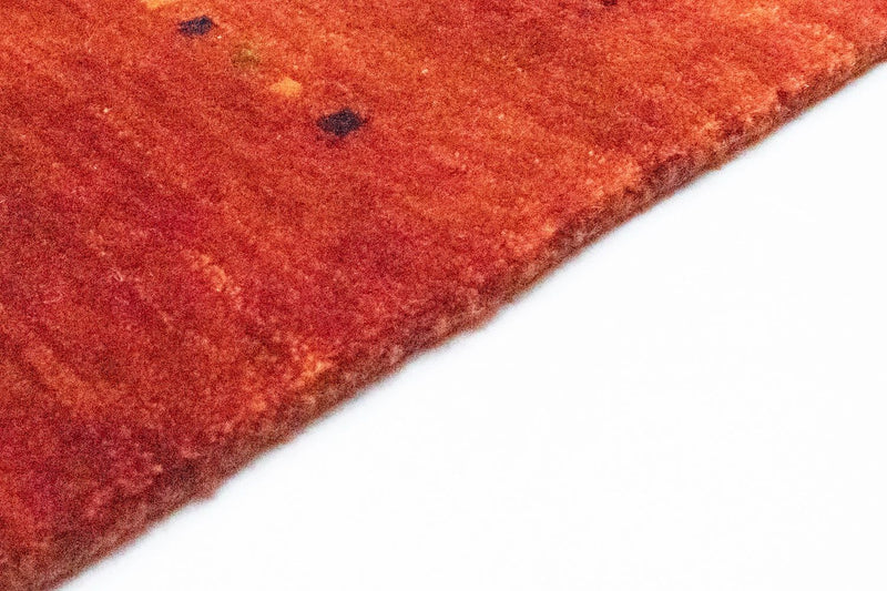 Gabbeh Tæppe - Loribaft Persisk - 293 x 189 cm - rød