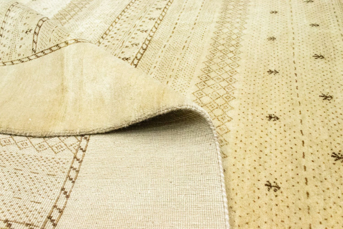 Gabbeh-tæppe - Indus - 247 x 174 cm - beige
