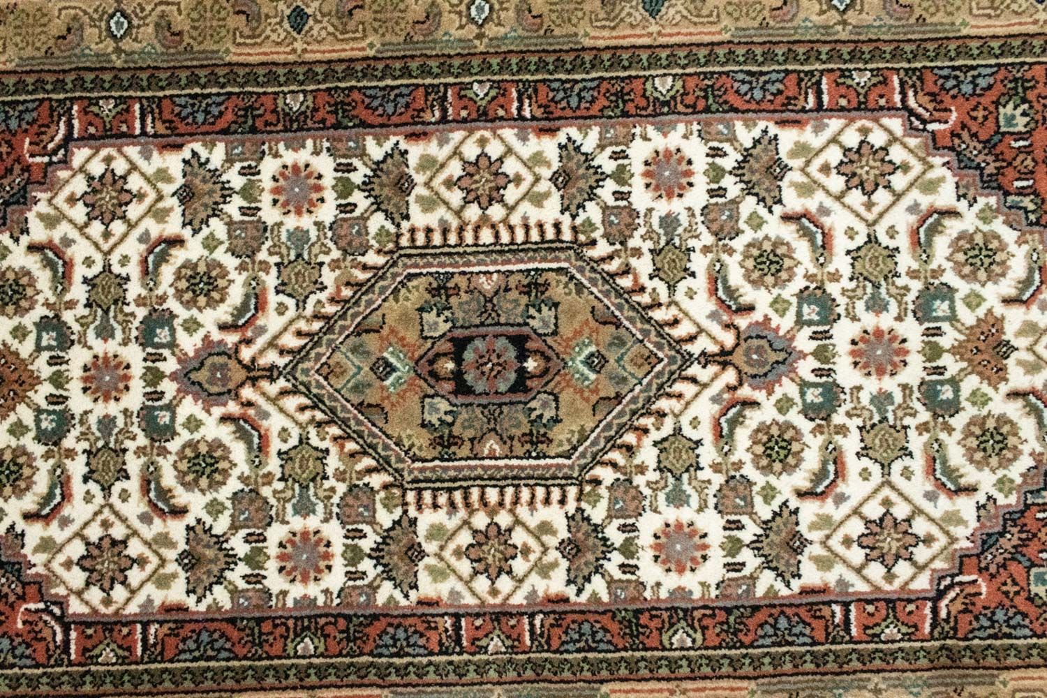 Persisk tæppe - Bijar - 141 x 74 cm - beige
