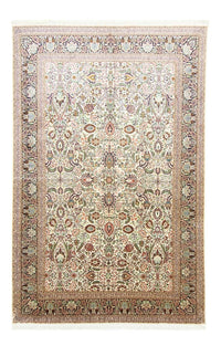 Silketæppe - Kashmir Silk - 316 x 211 cm - beige