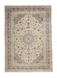Persisk tæppe - Keshan - 351 x 253 cm - beige