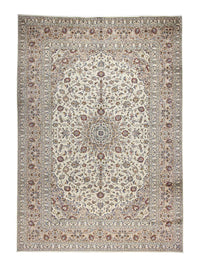 Persisk tæppe - Keshan - 350 x 248 cm - beige