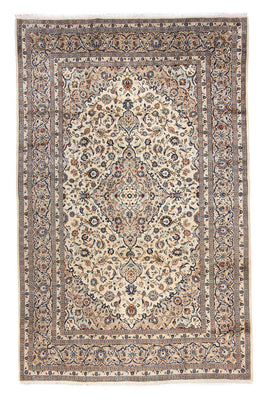 Persisk tæppe - Keshan - 379 x 241 cm - beige