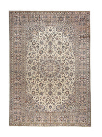 Persisk tæppe - Keshan - 338 x 240 cm - beige