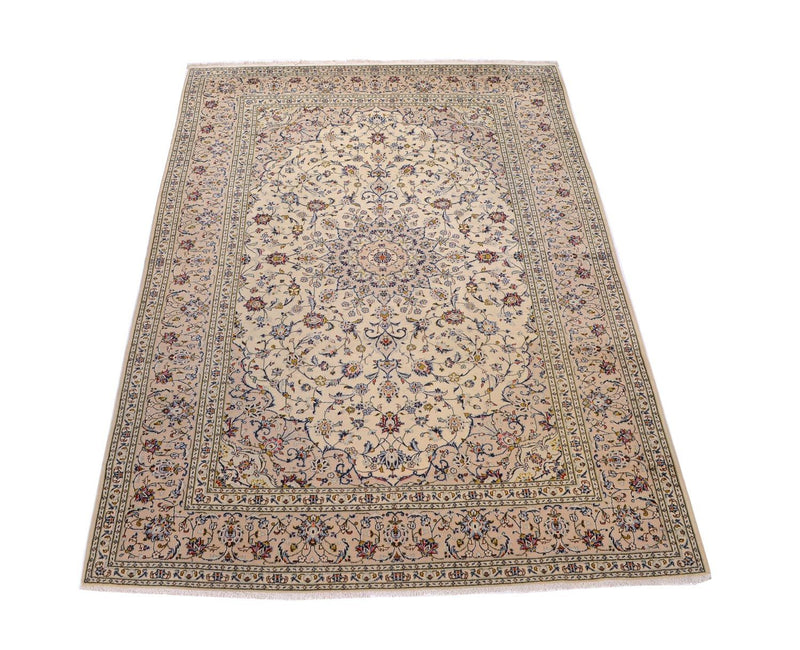 Persisk tæppe - Keshan - 350 x 246 cm - beige