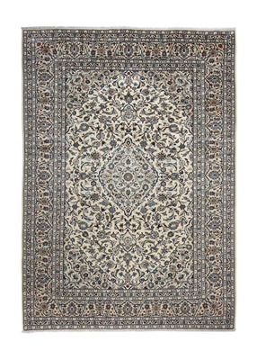 Persisk tæppe - Keshan - 349 x 248 cm - beige