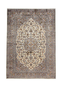 Persisk tæppe - Keshan - 342 x 243 cm - beige