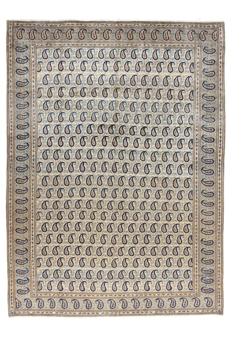 Persisk tæppe - Keshan - 366 x 268 cm - beige