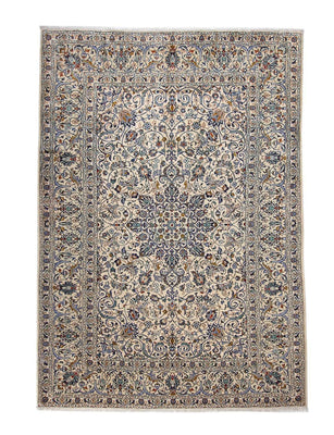 Persisk tæppe - Keshan - 323 x 231 cm - beige