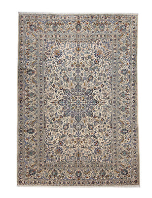 Persisk tæppe - Keshan - 323 x 231 cm - beige