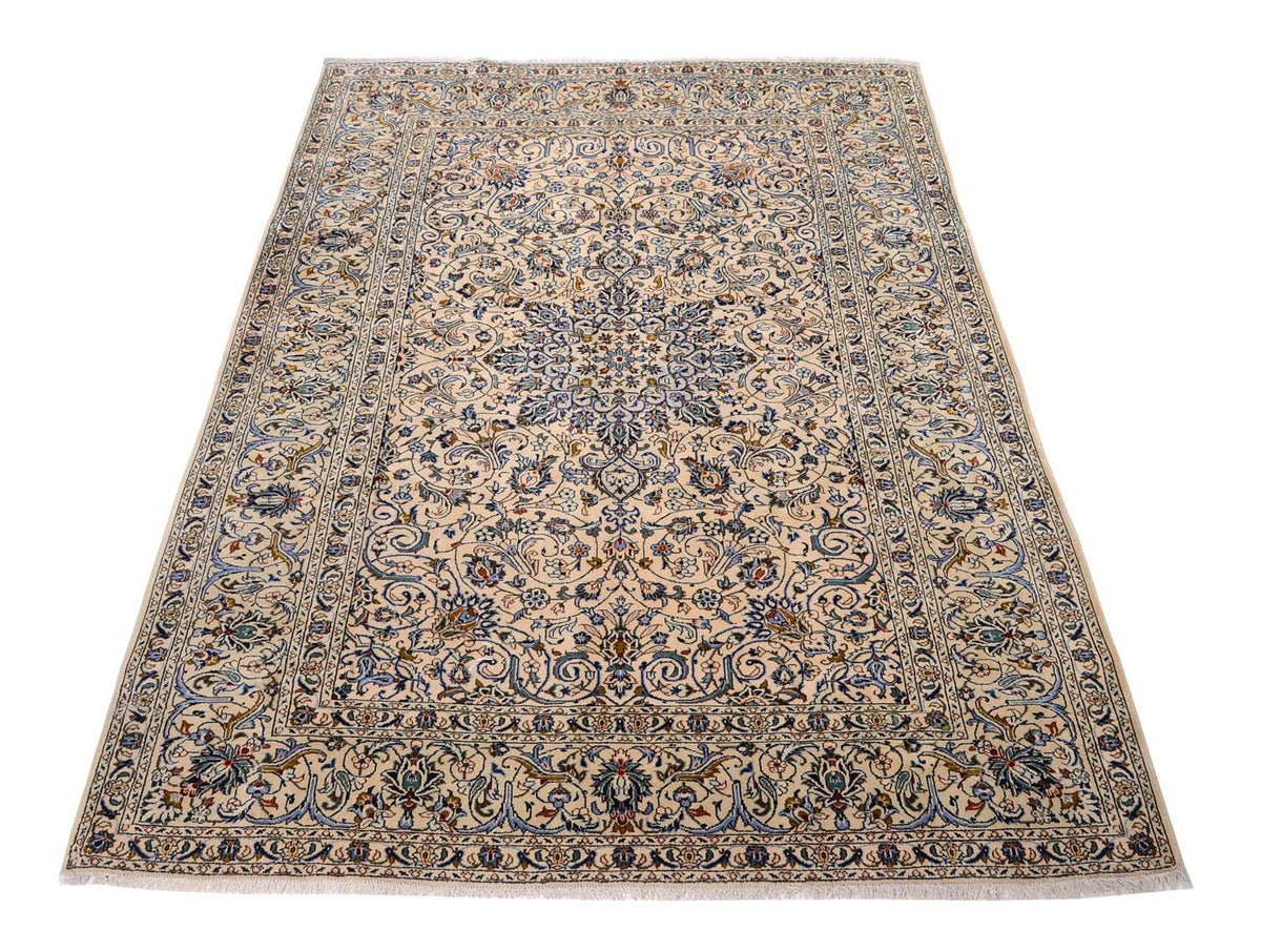 Persisk tæppe - Keshan - 323 x 231 cm - beige