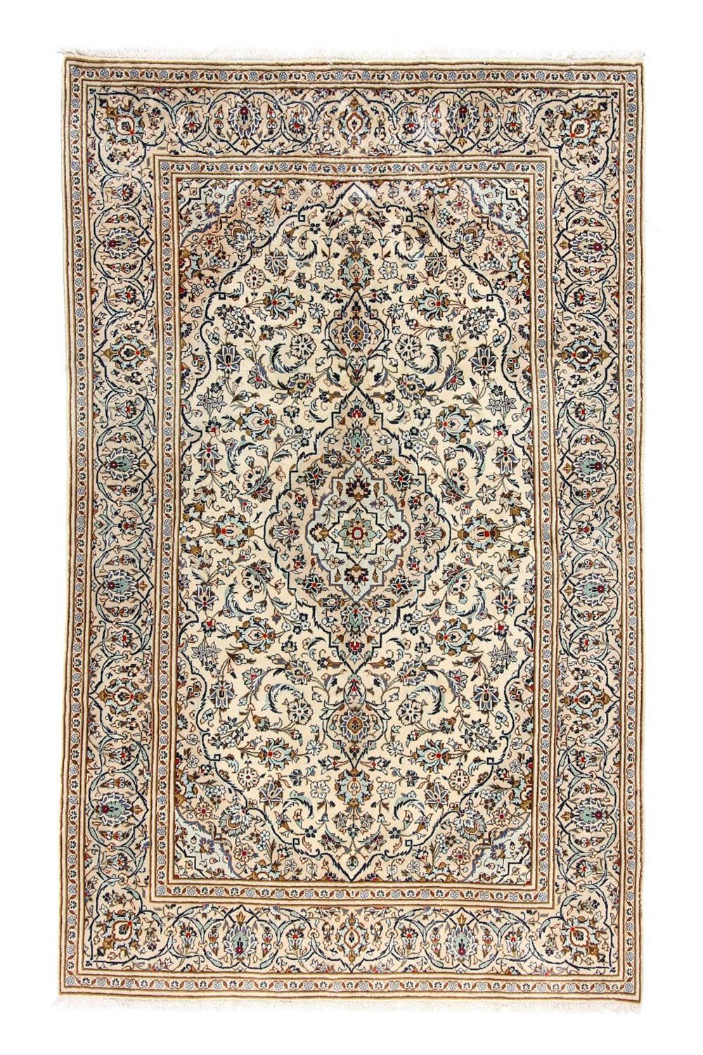 Persisk tæppe - Keshan - 314 x 192 cm - beige